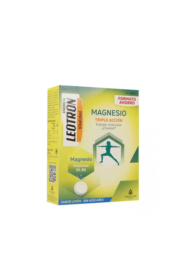 Comprimés Effervescents De Magnésium Leotron 54