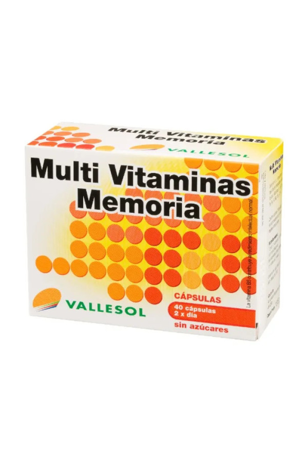 Vallesol Multivitamines Mémoire 40 Capsules