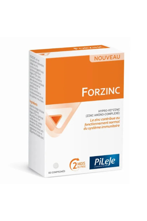 Pileje Forzinc 60 Comprimés
