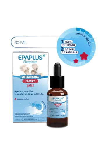 Epaplus Sleep Gouttes De Mélatonine Family  30ml