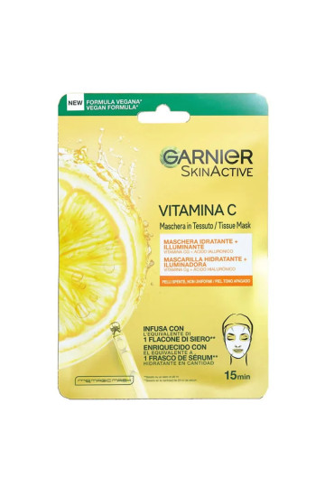 Garnier SkinActive Vitamina C Moisturising and Illuminating Mask 1 Unité