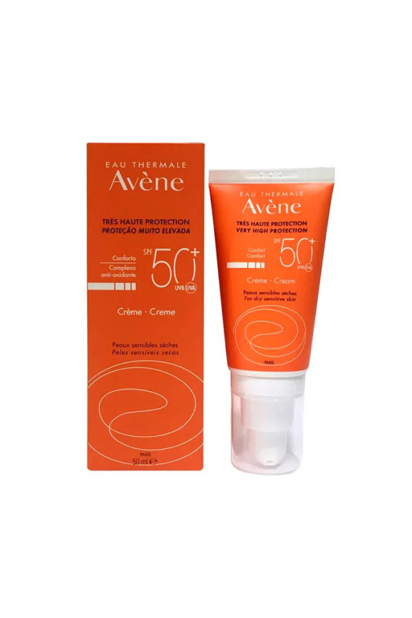 Avéne Crème Visage SPF50+ Peau Sèche et Sensible 50ml