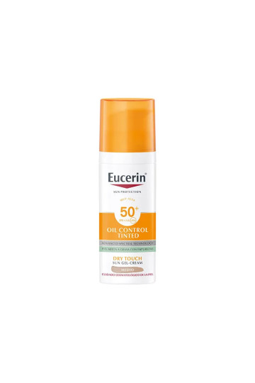 Eucerin Gel Cream Oil Control Couleur Moyenne Spf50+ 50ml