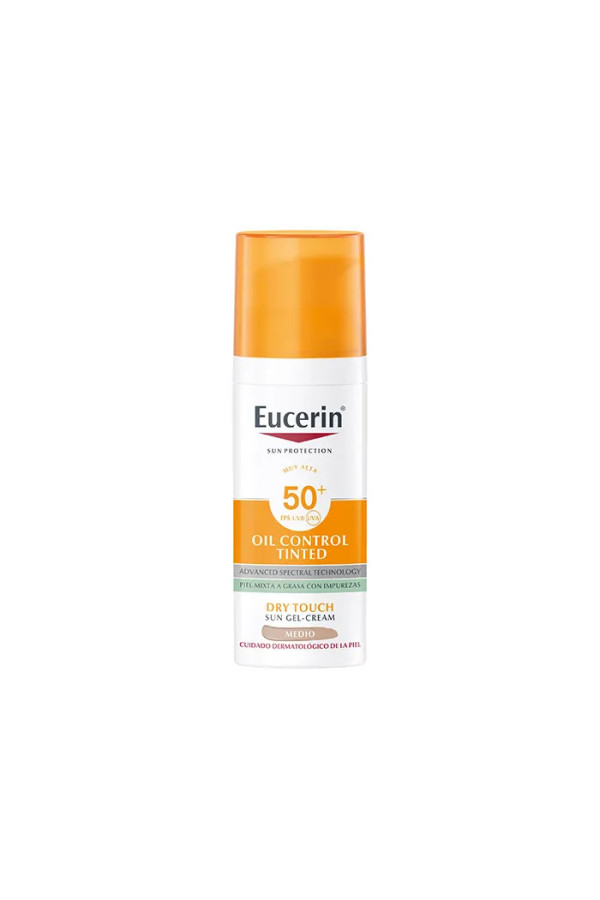 Eucerin Gel Cream Oil Control Couleur Moyenne Spf50+ 50ml