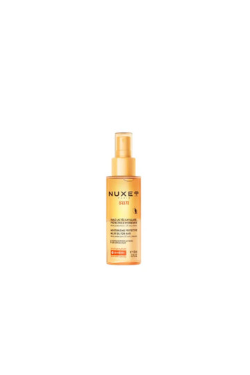 Nuxe Sun Huile Lactée Capillaire Protectrice Hydratante 100ml