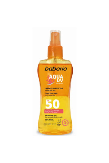 Babaria Sun Sunscreen Biphasic Spf50 Vaporisateur 200ml