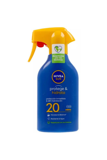 Nivea Sun Protectrice Et Hydratante Spray Solaire Spf20 270ml