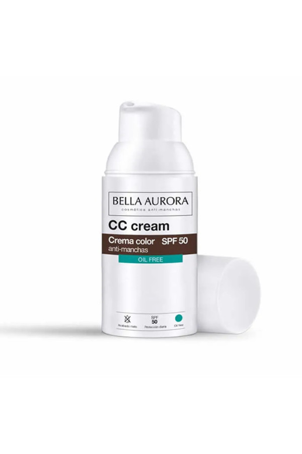 Bella Aurora CC Cream Anti-Blemish Oil Free Spf50 30ml