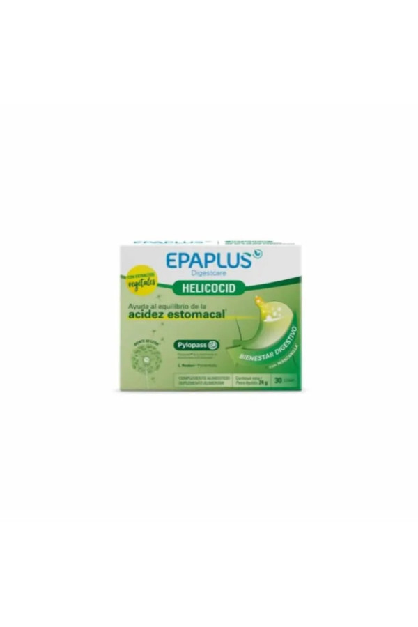 Epaplus Digestcare Helicocid 30 Comprimés