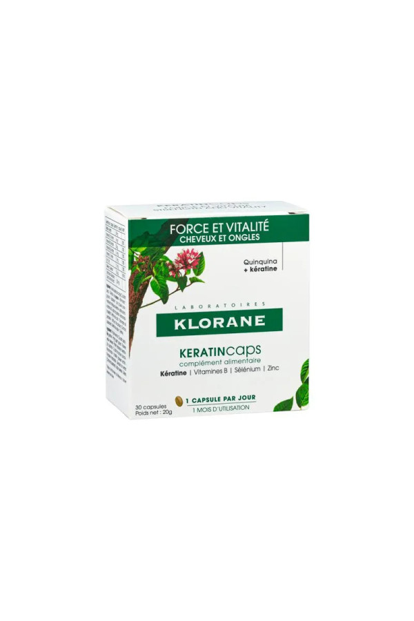 Klorane Keratincaps Force et Vitalité 30 Gélules
