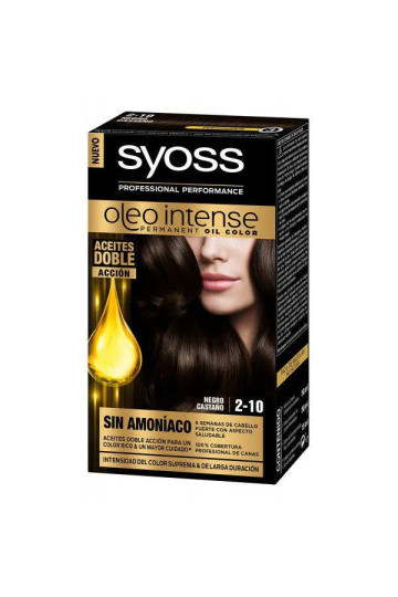 Syoss Olio Intense Tinte Sin Amoniaco 3,22-Violín 5 U