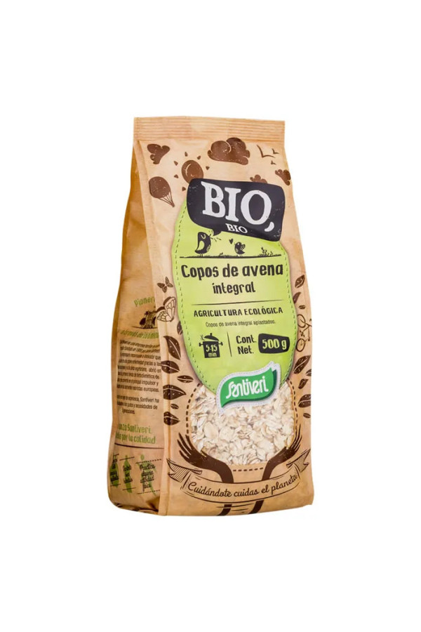 Santiveri Flocons D'avoine Complets Bio Sachet 500g