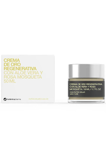Botanicapharma Crème régénératrice à l'or Spf15 50ml