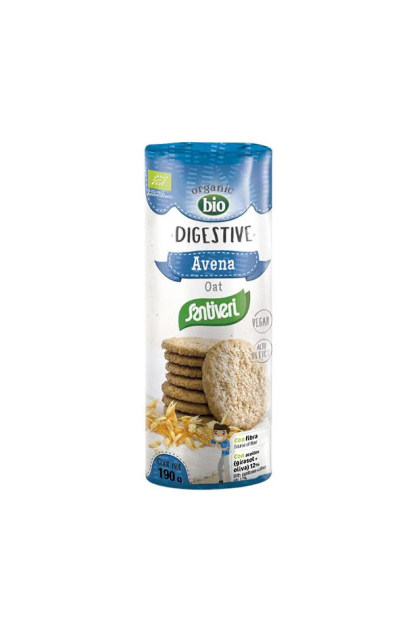 Santiveri Biscuit Digestif Aux Flocons D'avoine Bio 190g