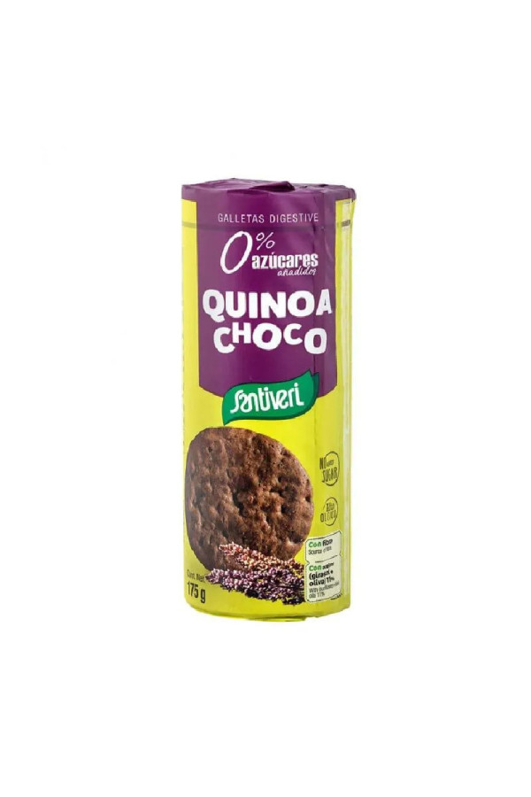 Santiveri Biscuits digestifs au quinoa et au chocolat 175g