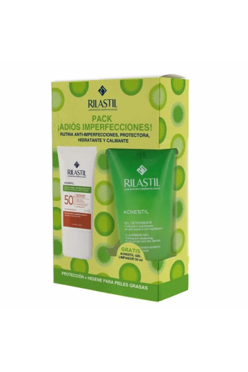 Rilastil Sun System Acnestil Spf 50+ Set 2 Pieces 