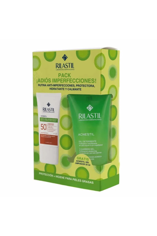 Rilastil Sun System Acnestil Spf 50+ Set 2 Pieces 