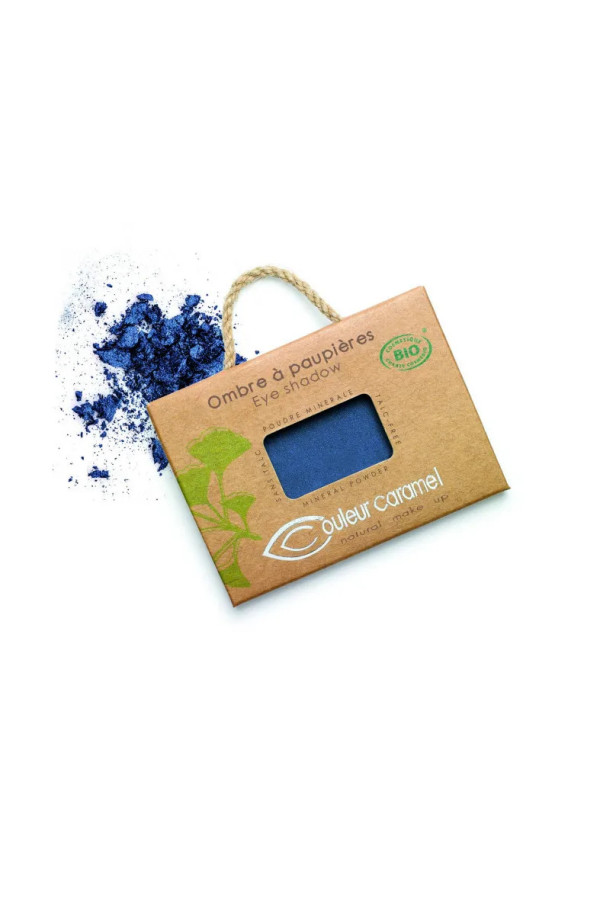 Couleur Caramel Caramel Sombra De Ojos N076 Bleu Marine Recarga 1un