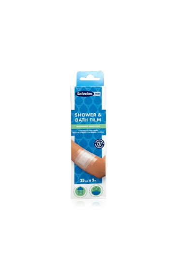 Salvelox Pansement adhésif pour le bain et la douche 15cmx1m 