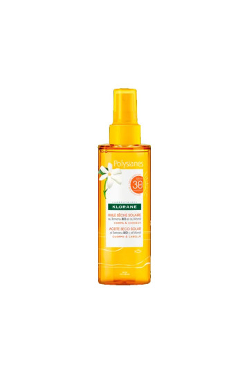 Klorane Huile De Protection Solaire Au Tamanu Et Au Monoï 100ml
