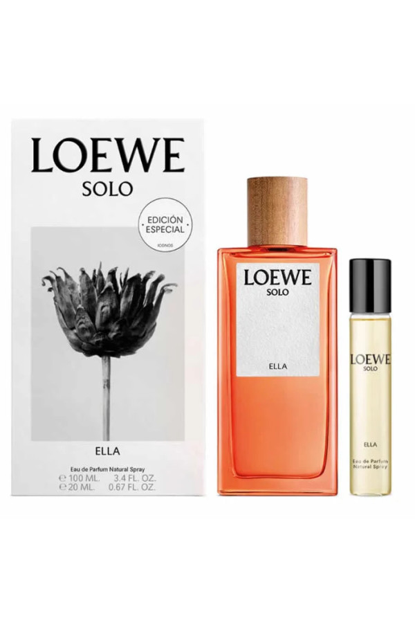 Loewe Solo Ella Eau De Parfum Vaporisateur 100ml Coffret 2 Produits