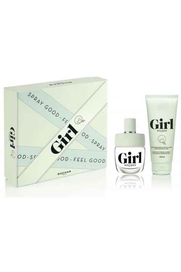 Rochas Girl Eau De Toilette Vaporisateur 60ml Coffret 2 Produits
