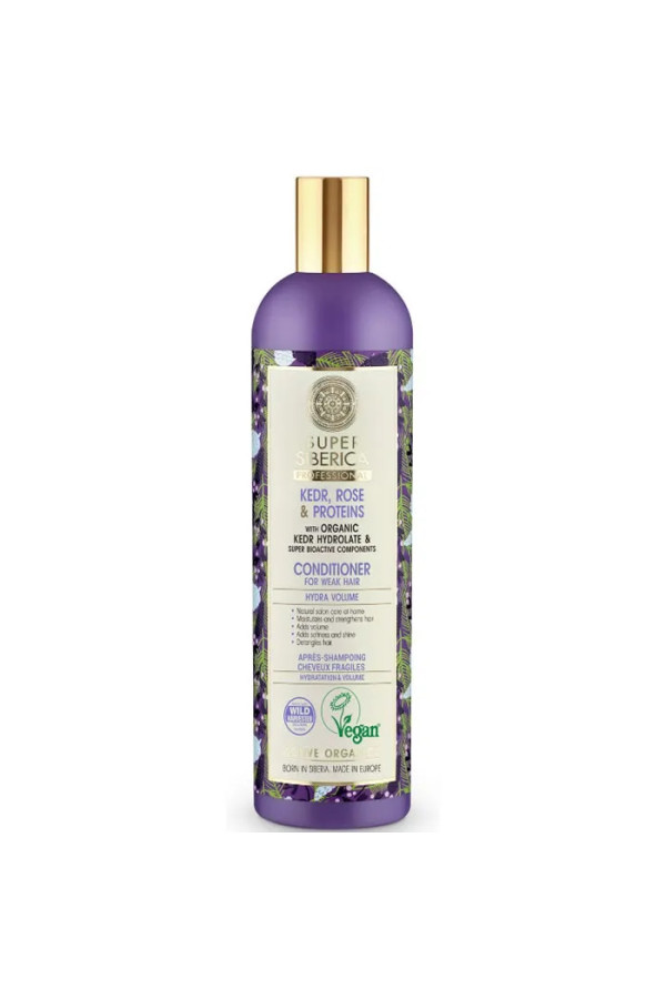Natura Siberica Hair Conditioner Hydra Volume 400ml