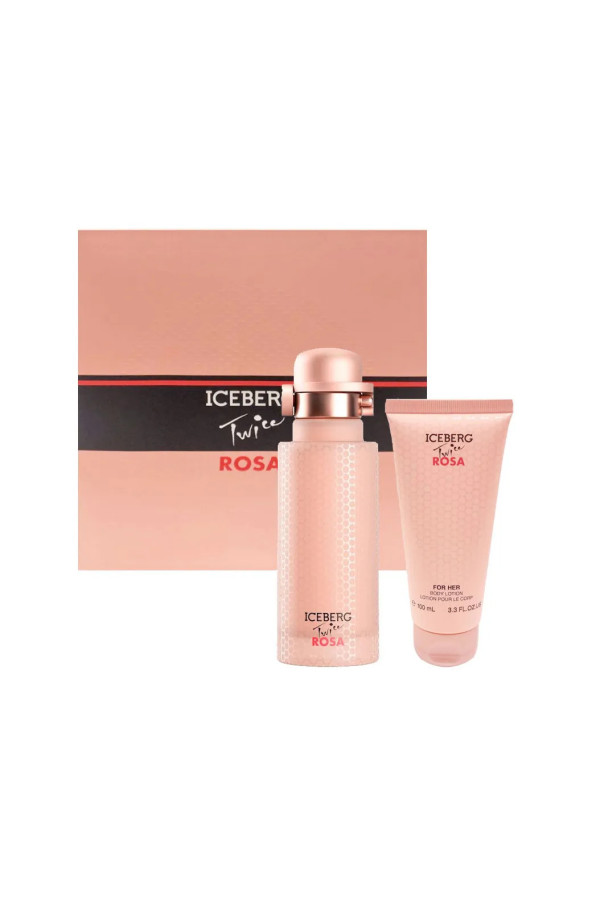 Iceberg Twice Rosa Eau De Toilette 125ml Spray Locion Perfumada Corporal 100ml