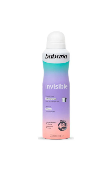 Babaria Invisible Deodorant Vaporisateur 200ml