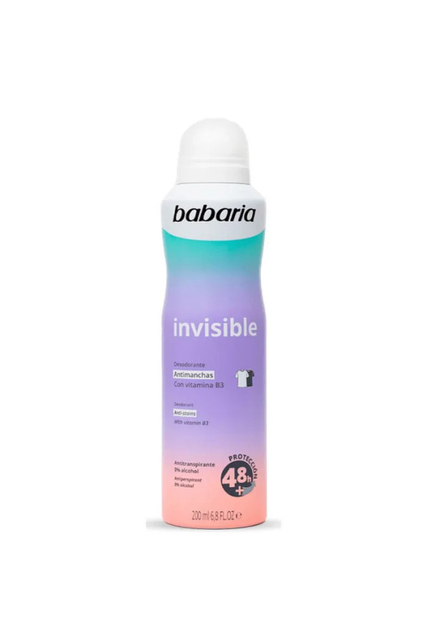 Babaria Invisible Deodorant Vaporisateur 200ml