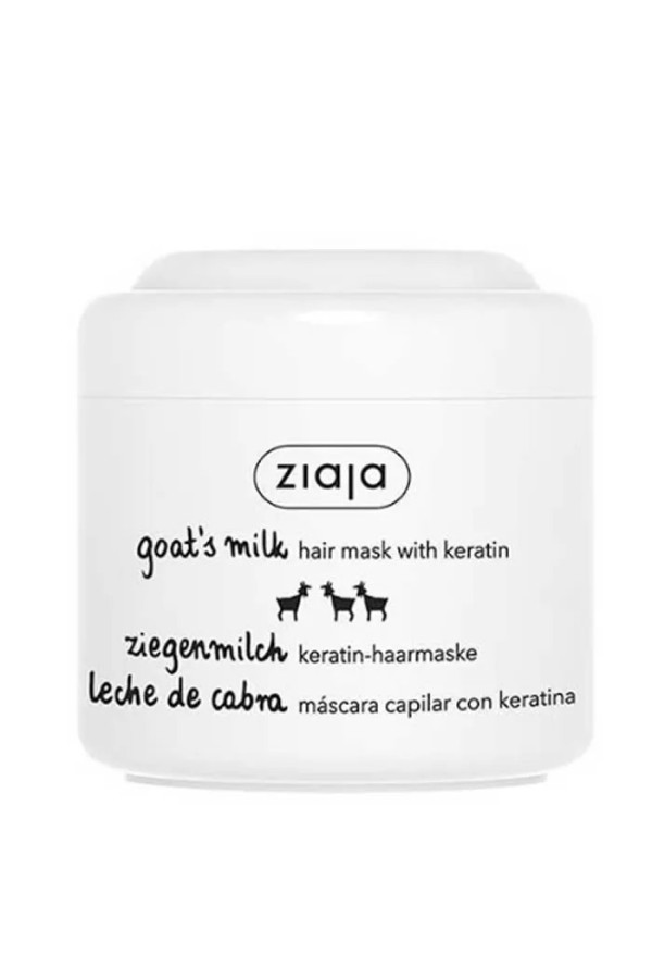 Ziaja Leche De Cabra Mascarilla Para El Cabello Fortalecedora con Keratina 200ml