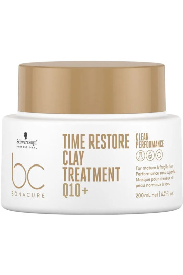 Schwarzkopf Bc Time Restore Q10 Clay Treatment 200ml