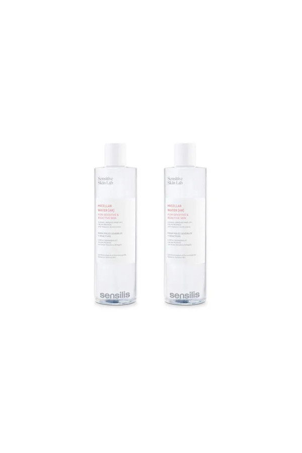 Sensilis Eau Micellaire AR Peaux Sensibles Et Réactives 2x400ml