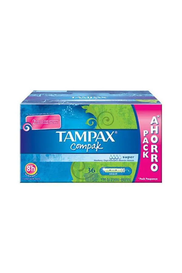Tampax Compak Tampón Super 36 U