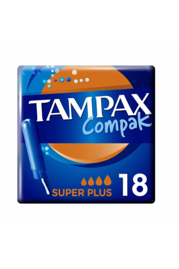 Tampax Compak Super Plus 18 Units