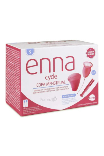 Enna Cycle Menstrual Cup Taille S 2 Und + Applicateur