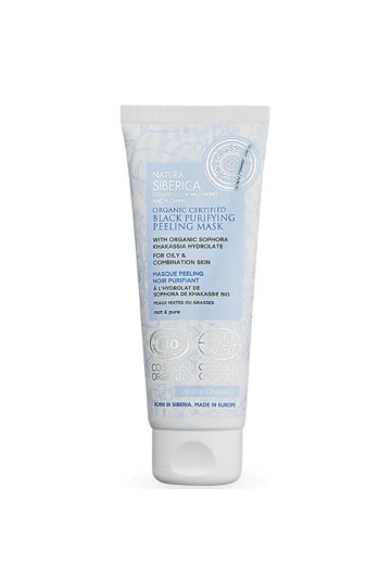 Natura Siberica Masque Peeling Noir Purifiant 75ml