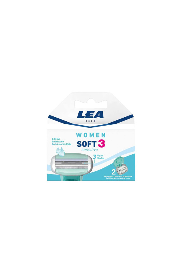 Lea Recambios Woman Soft3 Sensitive 2un
