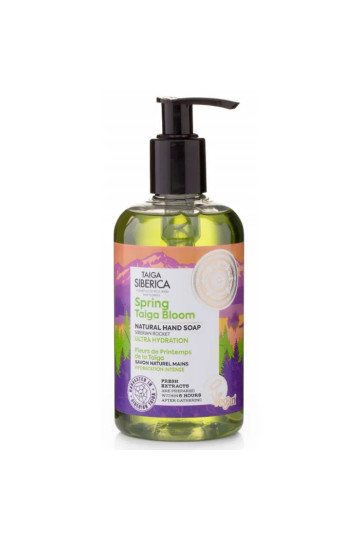 Natura Siberica Spring Savon Naturel Mains Hydratation Intense 300ml