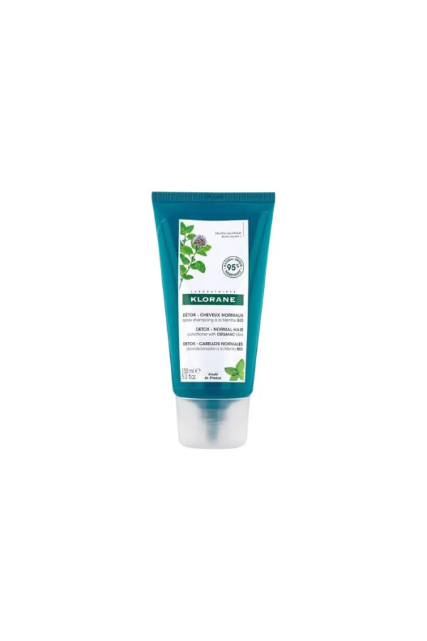 Klorane Après-Shampooing Détox Menthe Bio 150 ml