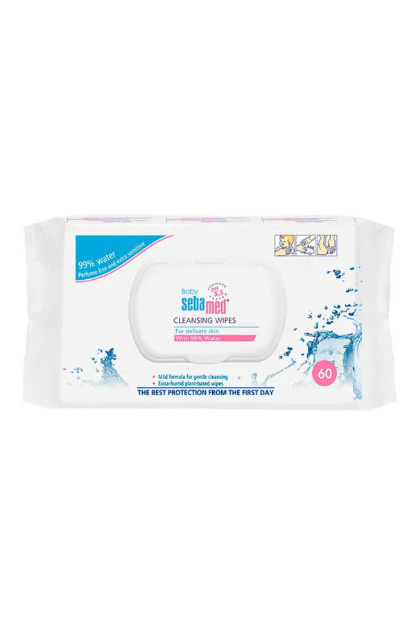 Sebamed Baby Toallitas Limpiadoras 60 et