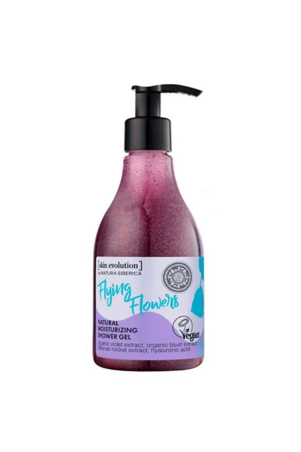 Natura Siberica Flying Flowers Natural Moisturizing Shower Gel 260ml