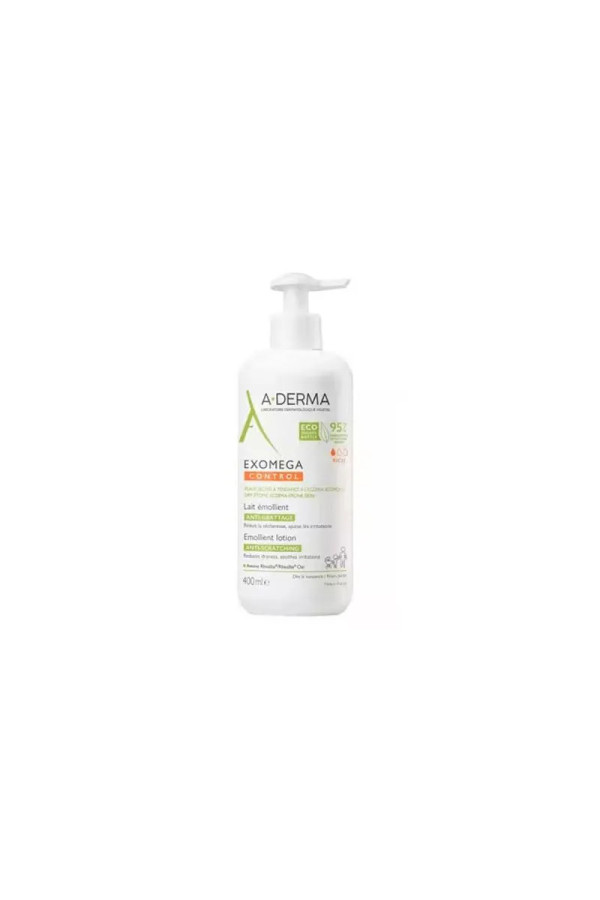 A-Derma Exomega Control Lait Emollient 400ml