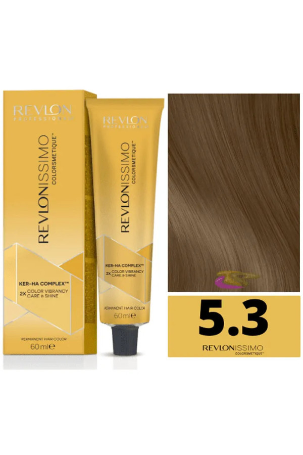 Revlon Revlonissimo Colorsmetique 5,3 Light Golden Brown 60ml