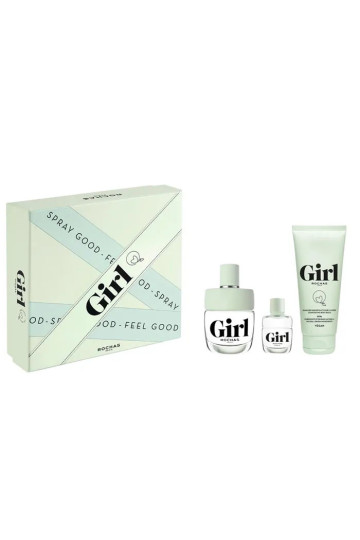 Rochas Girl Eau De Toilette Vaporisateur 100ml Coffret 3 Produits