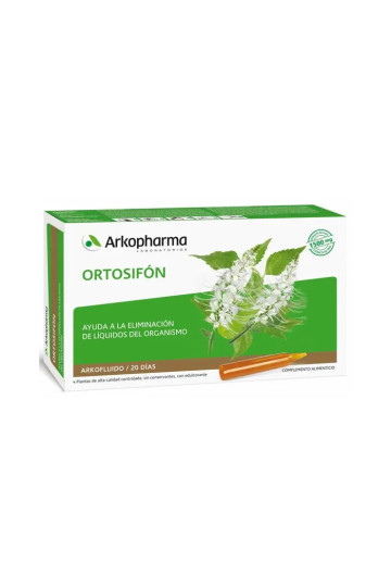 Arkopharma Arkofluido Ortosifon 20 Ampoules