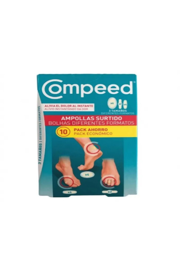 Compeed Blisters Paquet mixte de 10 unités