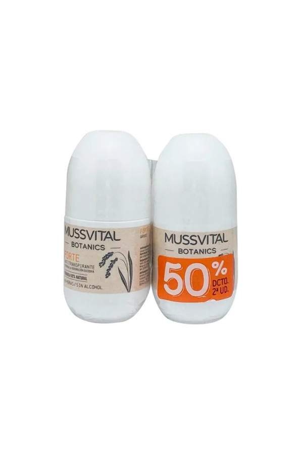 Mussvital Botanics Deo Forte 75ml Set 2 Unites