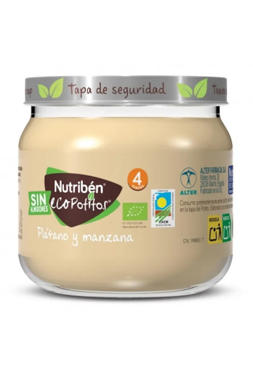 Nutriben Ecopotito Banane Pomme 120g