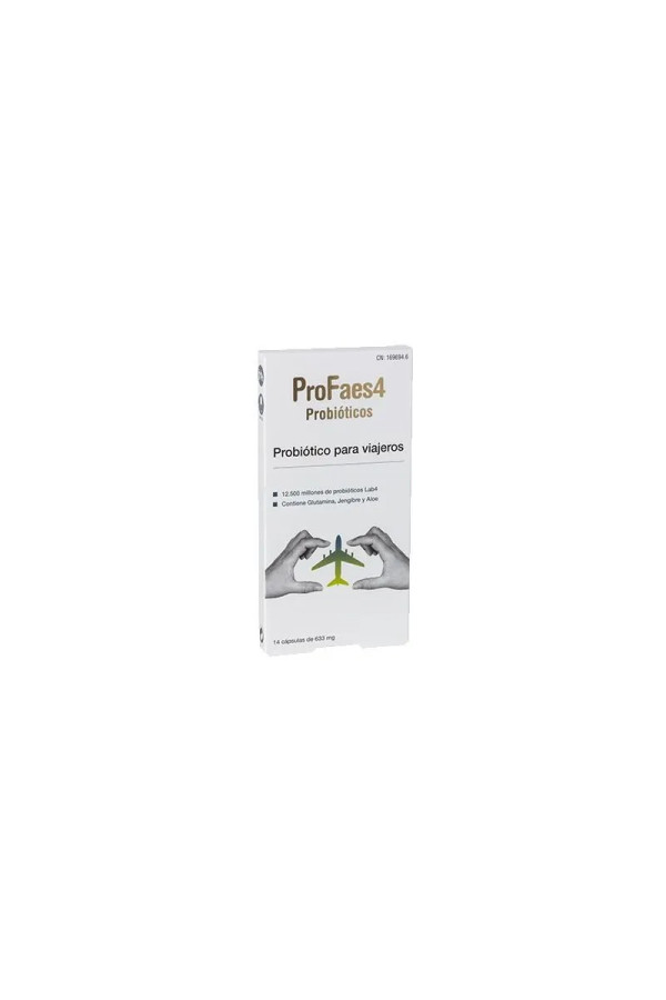 Profaes4 Probiotique Pour Les Voyageurs 14 Capsules De 633mg